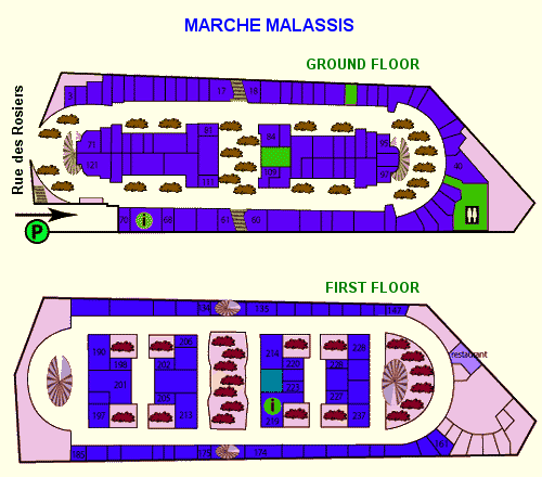 Map of Malassis